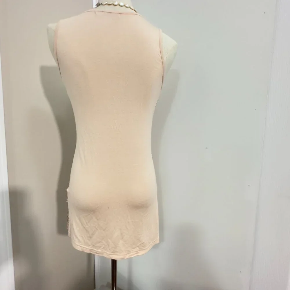 SUZY Sequin Sleeveless Mini Dress /top  (S) - Picture 7 of 12